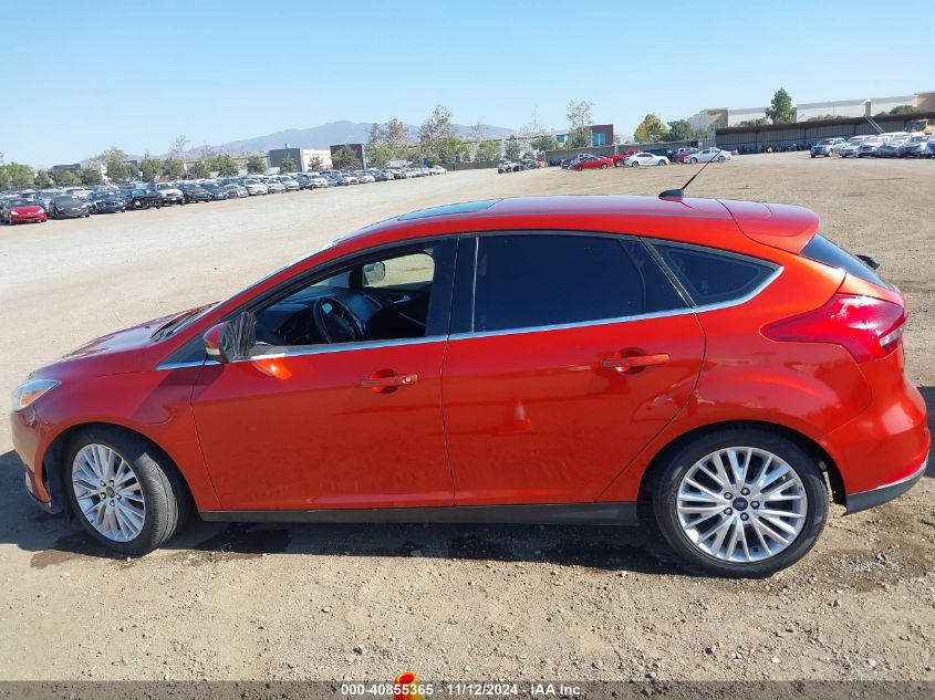 2018 Ford Focus Titanium VIN: 1FADP3N26JL283213 Lot: 40855365