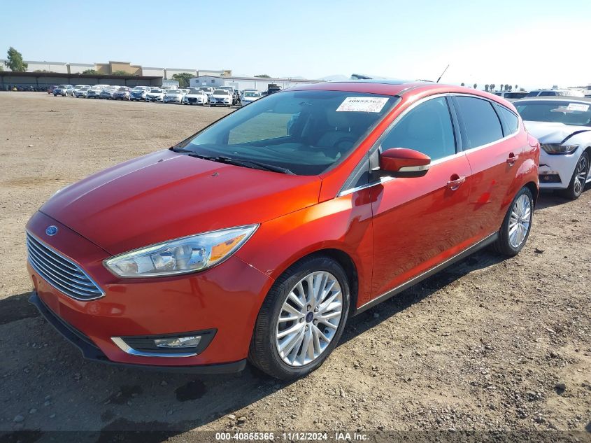 2018 Ford Focus Titanium VIN: 1FADP3N26JL283213 Lot: 40855365