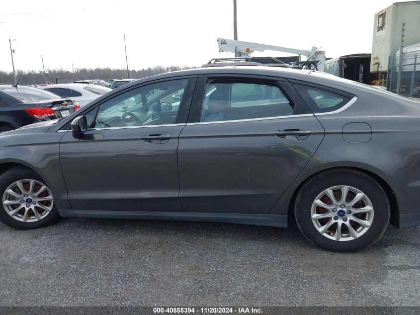 2015 Ford Fusion S VIN: 3FA6P0G75FR178185 Lot: 40855394