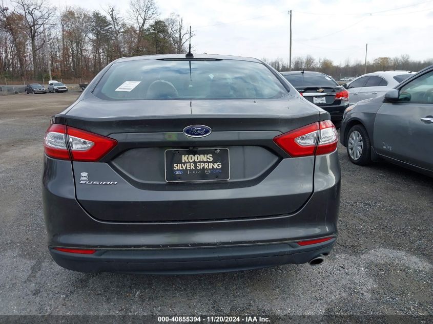 2015 Ford Fusion S VIN: 3FA6P0G75FR178185 Lot: 40855394