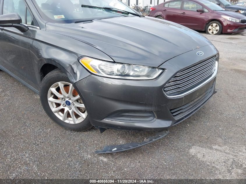 2015 Ford Fusion S VIN: 3FA6P0G75FR178185 Lot: 40855394