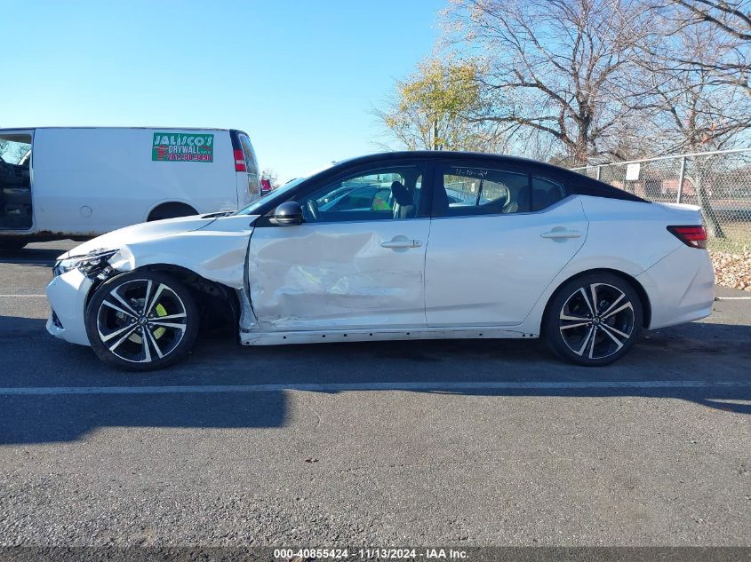 2021 Nissan Sentra Sr Xtronic Cvt VIN: 3N1AB8DV9MY286285 Lot: 40855424