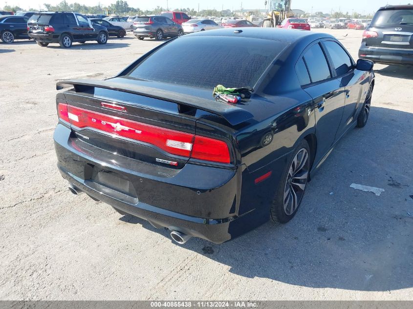 2012 Dodge Charger Srt8 VIN: 2C3CDXEJ1CH154409 Lot: 40855438