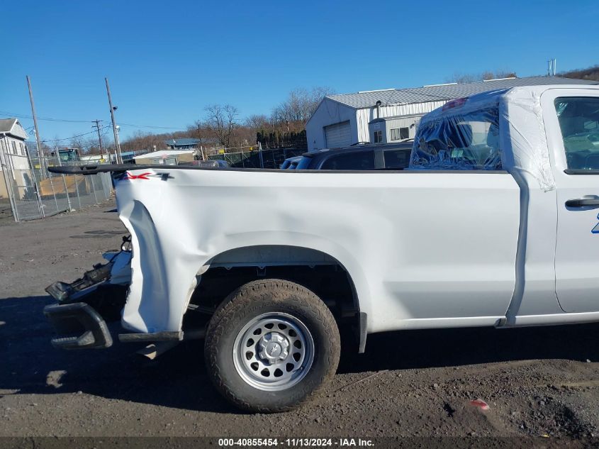 2024 Chevrolet Silverado 1500 4Wd Long Bed Wt VIN: 3GCNDAEK0RG342132 Lot: 40855454