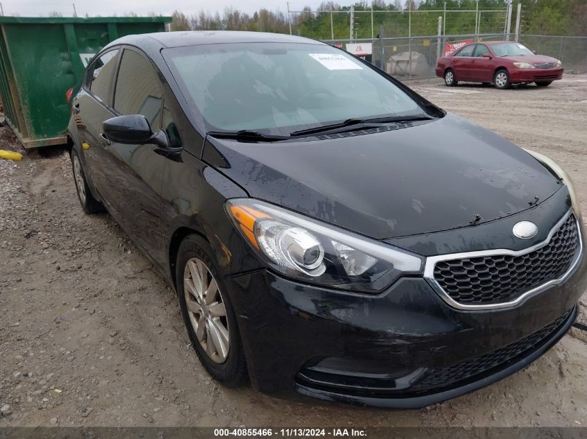 2014 Kia Forte Lx VIN: KNAFK4A63E5057718 Lot: 40855466