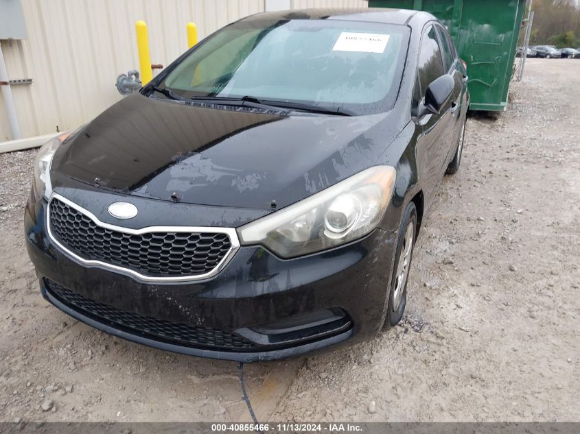 2014 Kia Forte Lx VIN: KNAFK4A63E5057718 Lot: 40855466