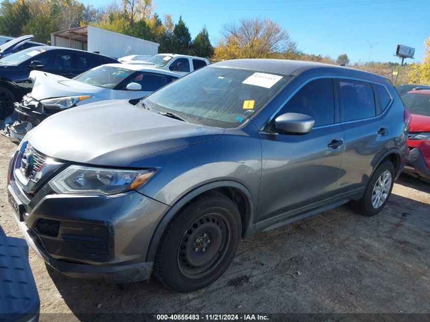 2017 Nissan Rogue S VIN: KNMAT2MT2HP553392 Lot: 40855483