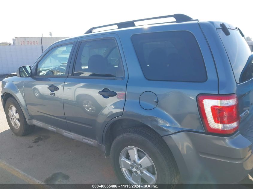 2010 Ford Escape Xlt VIN: 1FMCU0D79AKD07922 Lot: 40855486