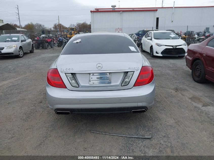 2011 Mercedes-Benz Cl 550 4Matic VIN: WDDEJ9EBXBA026156 Lot: 40855493