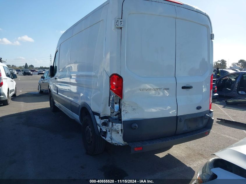 2017 Ford Transit-250 VIN: 1FTYR2CM8HKA07555 Lot: 40855520