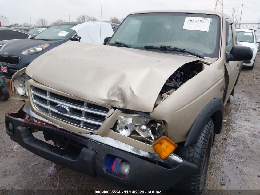 2001 Ford Ranger Edge/Xl/Xlt VIN: 1FTYR14V81TA97954 Lot: 40855524