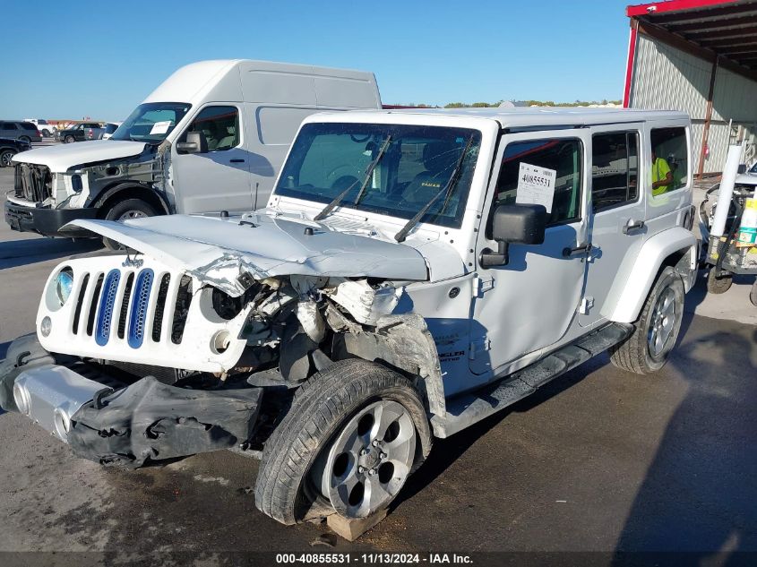 2014 Jeep Wrangler Unlimited Sahara VIN: 1C4BJWEGXEL195786 Lot: 40855531