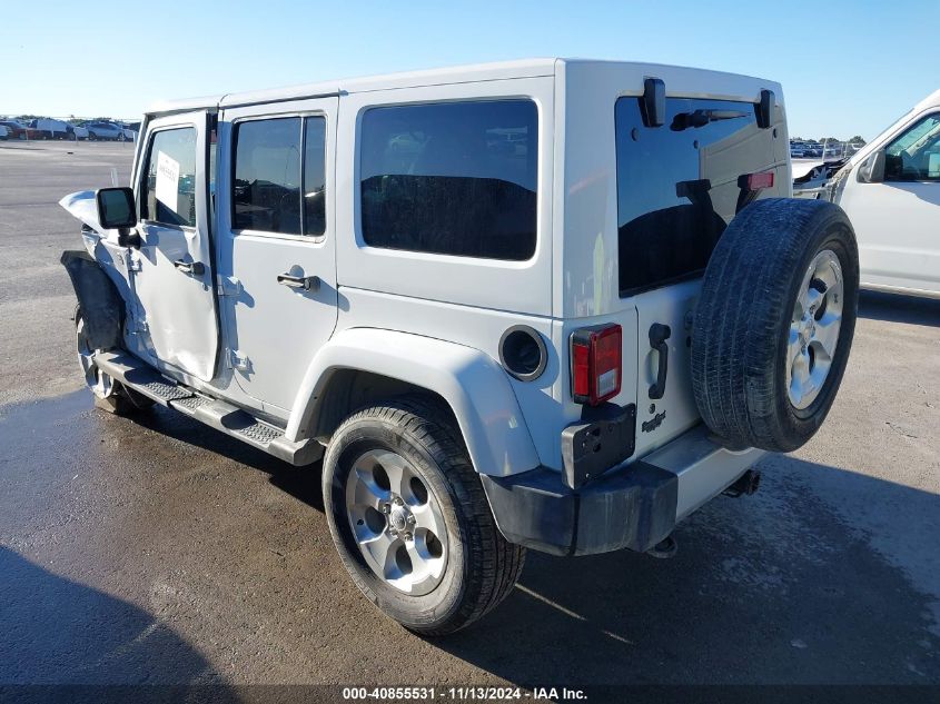 2014 Jeep Wrangler Unlimited Sahara VIN: 1C4BJWEGXEL195786 Lot: 40855531