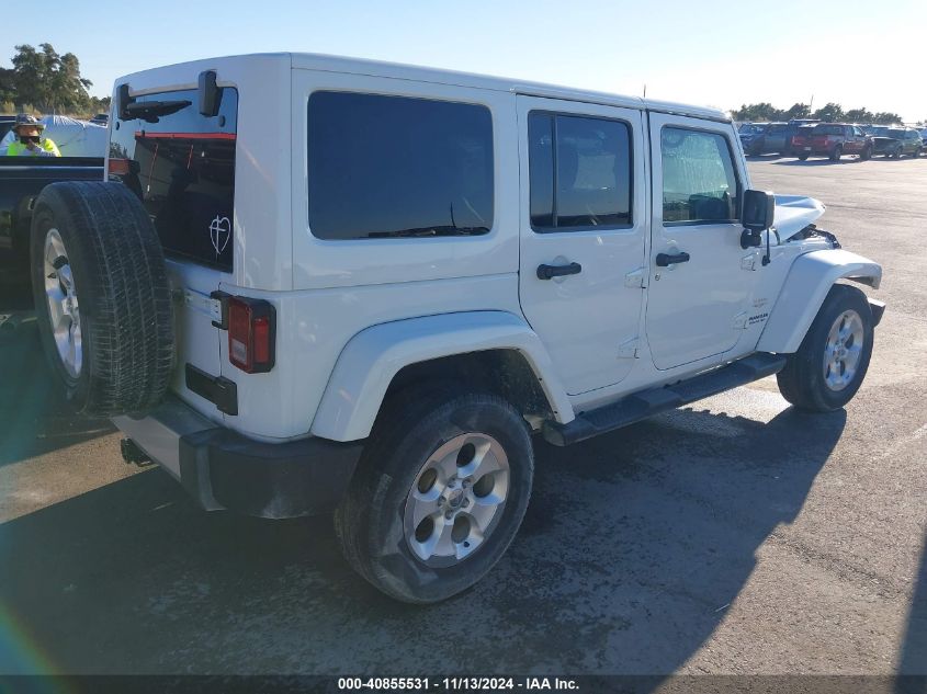 2014 Jeep Wrangler Unlimited Sahara VIN: 1C4BJWEGXEL195786 Lot: 40855531