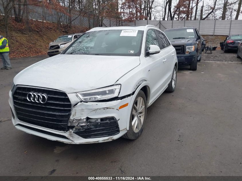 2018 Audi Q3 2.0T Premium/2.0T Sport Premium VIN: WA1JCCFS9JR019188 Lot: 40855533