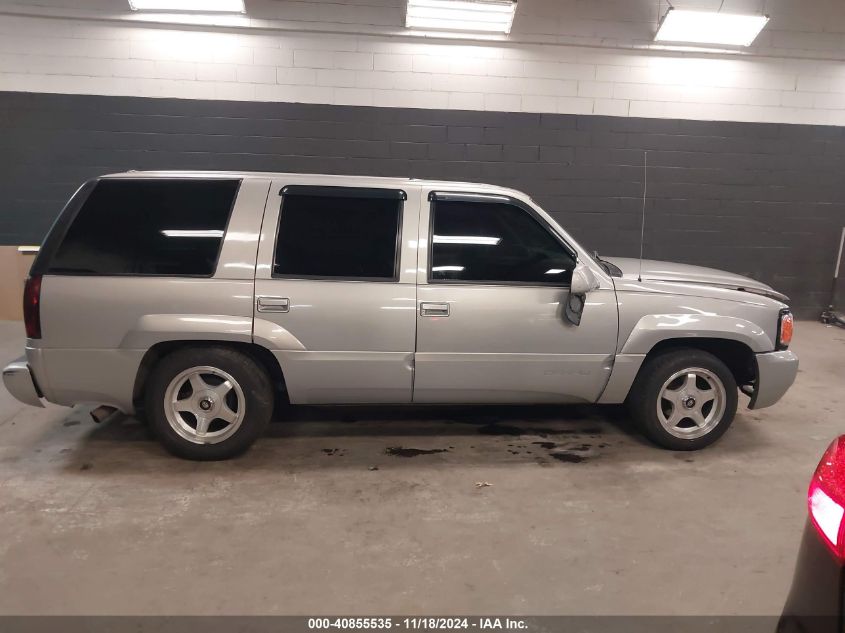 1999 Chevrolet Tahoe Ls VIN: 1GNEC13R7XR117746 Lot: 40855535