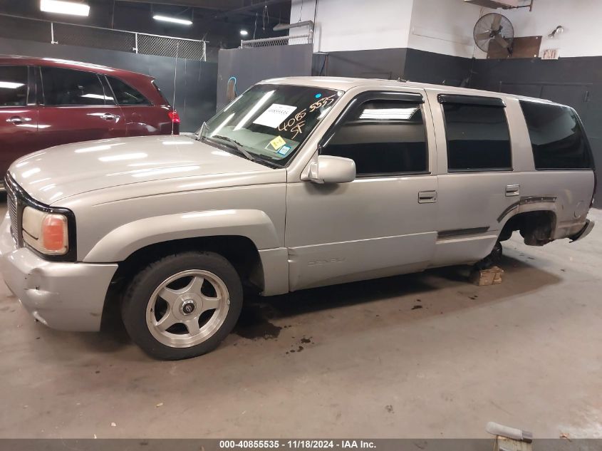 1999 Chevrolet Tahoe Ls VIN: 1GNEC13R7XR117746 Lot: 40855535