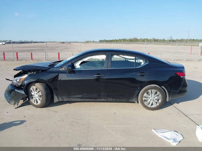 2024 Nissan Sentra S Xtronic Cvt VIN: 3N1AB8BV4RY313919 Lot: 40855566