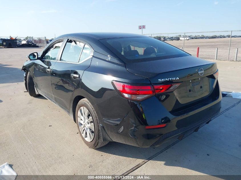 2024 Nissan Sentra S Xtronic Cvt VIN: 3N1AB8BV4RY313919 Lot: 40855566