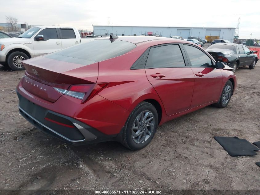 2024 Hyundai Elantra Sel VIN: KMHLM4DG0RU721579 Lot: 40855571