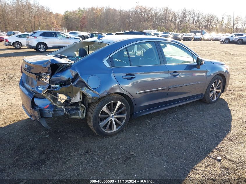 2017 Subaru Legacy 2.5I Limited VIN: 4S3BNAN60H3046452 Lot: 40855599