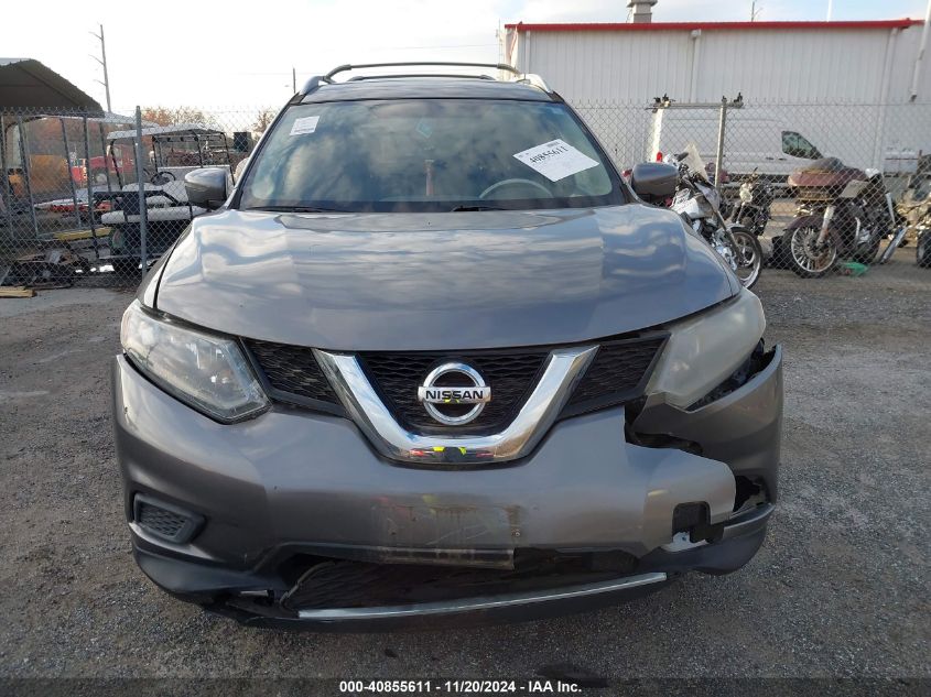 2016 Nissan Rogue Sv VIN: JN8AT2MV2GW131861 Lot: 40855611