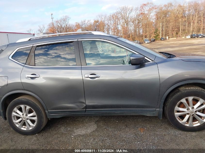 2016 Nissan Rogue Sv VIN: JN8AT2MV2GW131861 Lot: 40855611