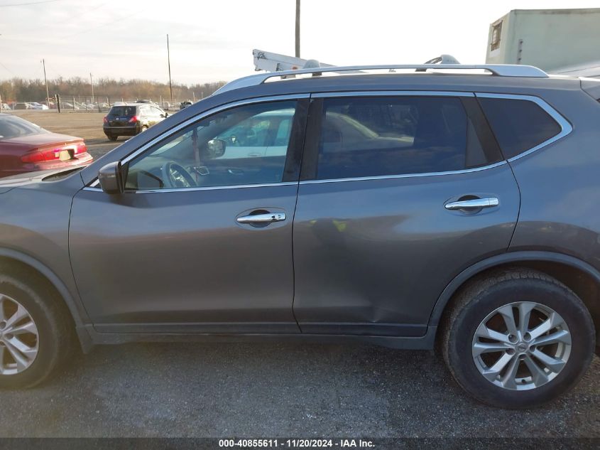 2016 Nissan Rogue Sv VIN: JN8AT2MV2GW131861 Lot: 40855611