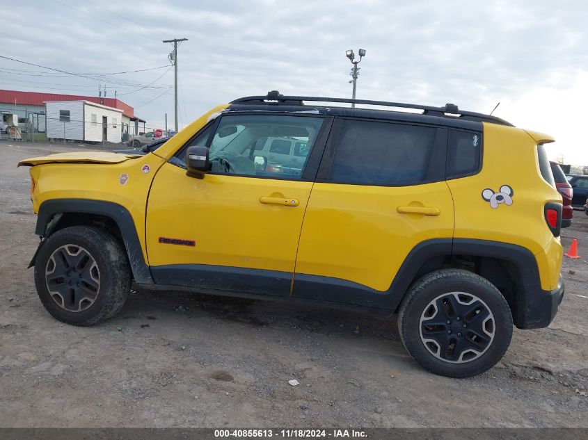 2016 Jeep Renegade Trailhawk VIN: ZACCJBCT8GPD58558 Lot: 40855613