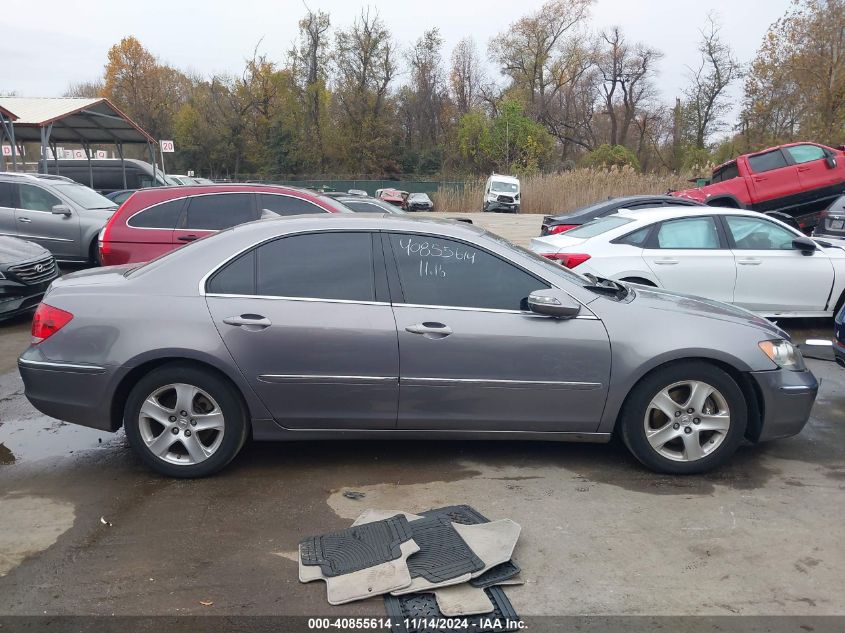 2006 Acura Rl 3.5 VIN: JH4KB16586C007652 Lot: 40855614