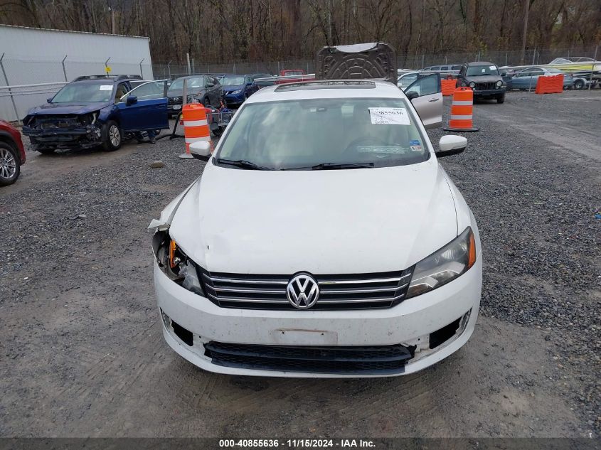 2013 Volkswagen Passat 2.5L Se VIN: 1VWBP7A39DC083693 Lot: 40855636