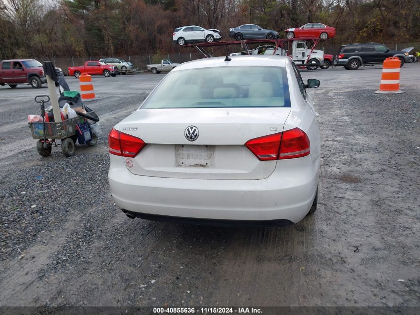 2013 Volkswagen Passat 2.5L Se VIN: 1VWBP7A39DC083693 Lot: 40855636