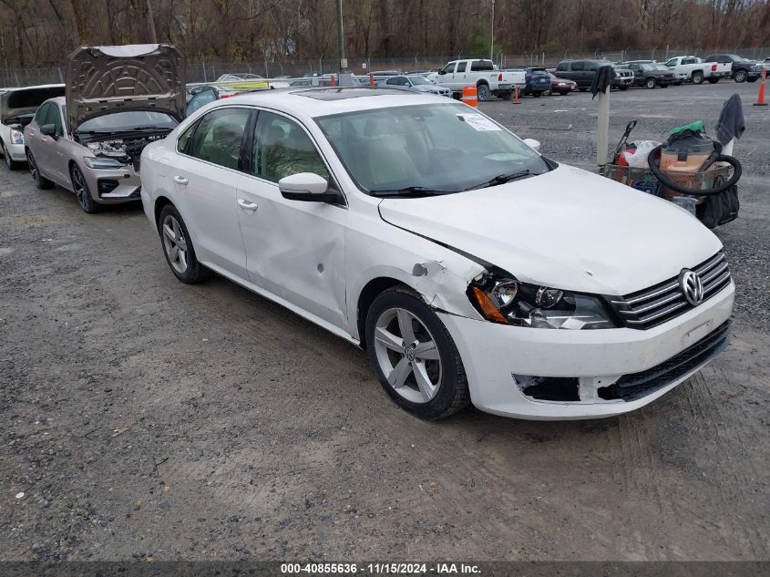 2013 Volkswagen Passat 2.5L Se VIN: 1VWBP7A39DC083693 Lot: 40855636