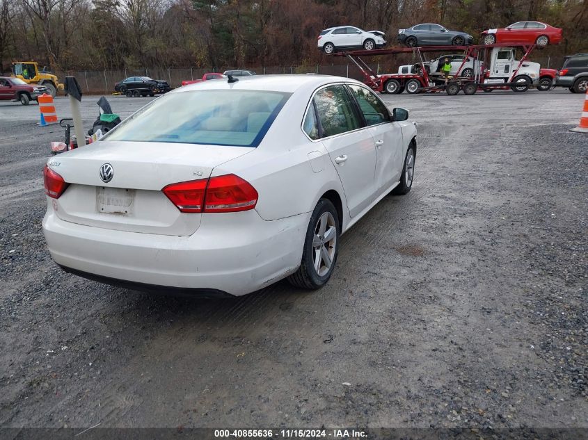 2013 Volkswagen Passat 2.5L Se VIN: 1VWBP7A39DC083693 Lot: 40855636