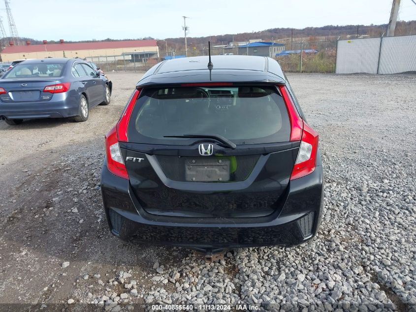 2016 Honda Fit Lx VIN: JHMGK5H52GX001687 Lot: 40855640