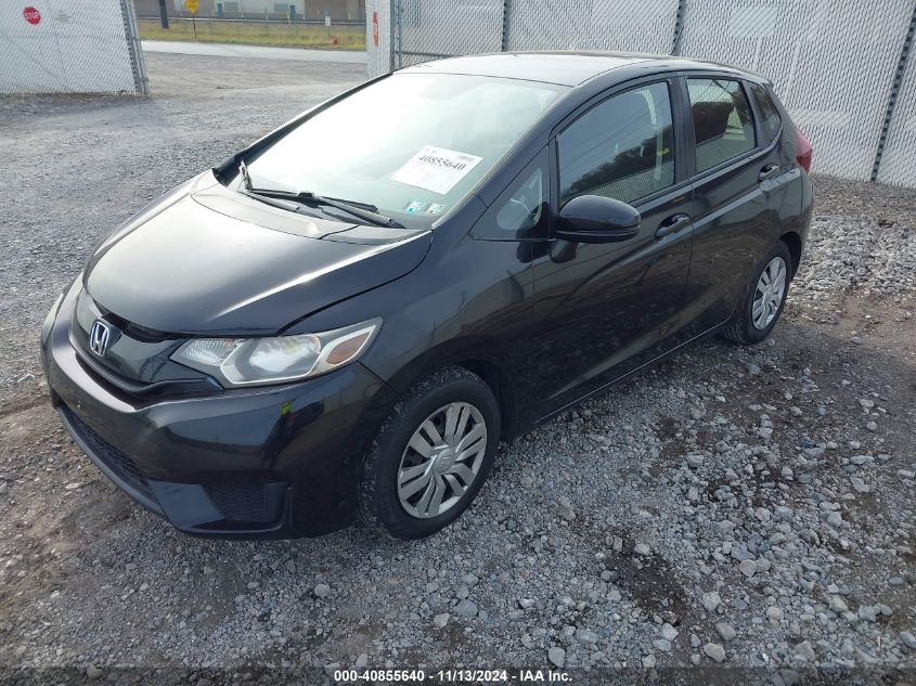 2016 Honda Fit Lx VIN: JHMGK5H52GX001687 Lot: 40855640