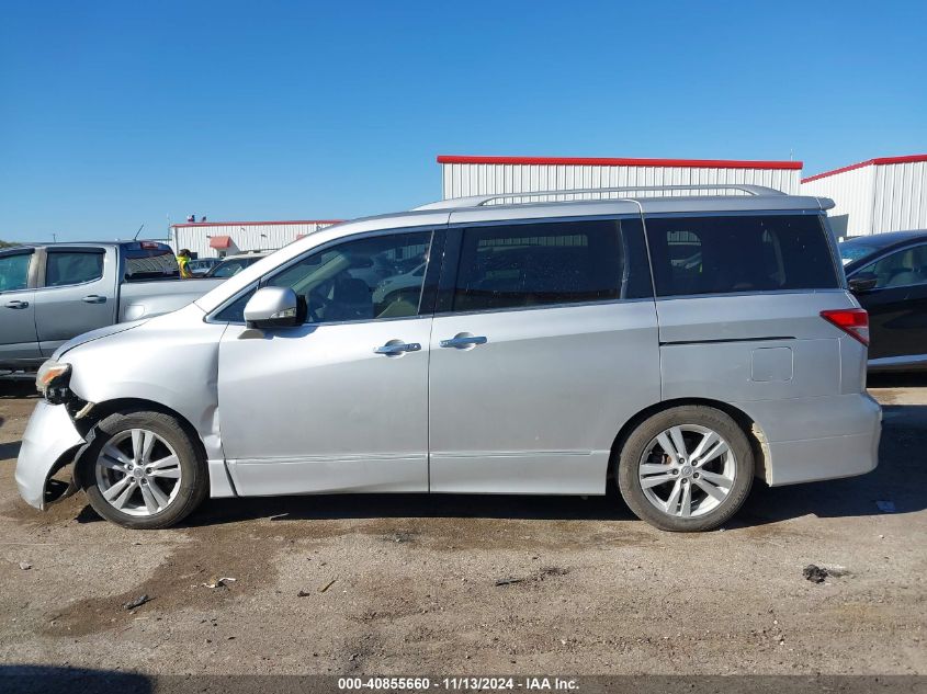 2011 Nissan Quest Le VIN: JN8AE2KP5B9005807 Lot: 40855660