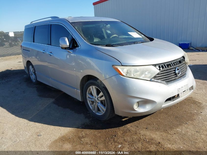 2011 Nissan Quest Le VIN: JN8AE2KP5B9005807 Lot: 40855660