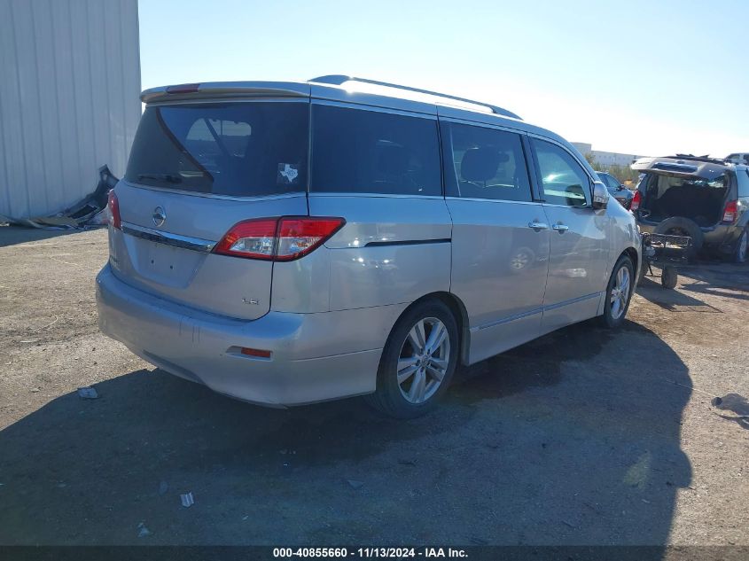 2011 Nissan Quest Le VIN: JN8AE2KP5B9005807 Lot: 40855660