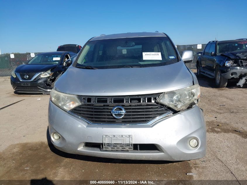 2011 Nissan Quest Le VIN: JN8AE2KP5B9005807 Lot: 40855660