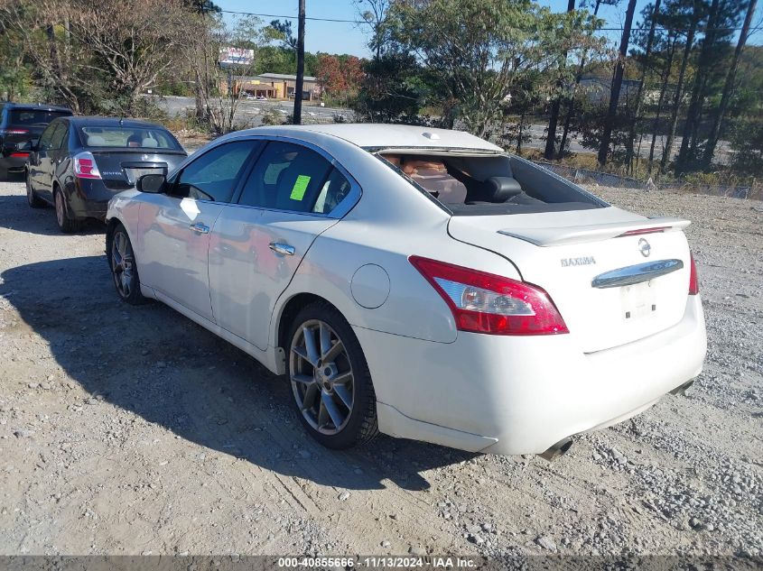 2010 Nissan Maxima 3.5 Sv VIN: 1N4AA5AP6AC851123 Lot: 40855666