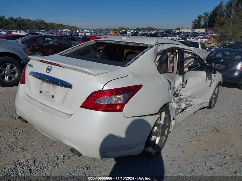 2010 Nissan Maxima 3.5 Sv VIN: 1N4AA5AP6AC851123 Lot: 40855666