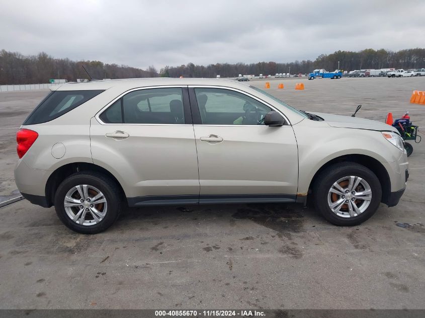 2014 Chevrolet Equinox Ls VIN: 2GNALAEK9E6326249 Lot: 40855670