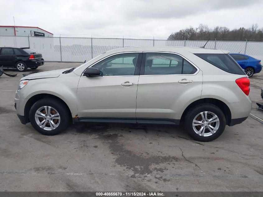 2014 Chevrolet Equinox Ls VIN: 2GNALAEK9E6326249 Lot: 40855670