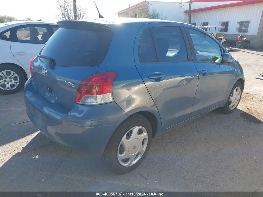 2010 Toyota Yaris VIN: JTDKT4K37A5302582 Lot: 40855707