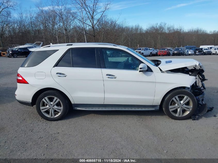 2015 Mercedes-Benz Ml 350 4Matic VIN: 4JGDA5HB2FA455531 Lot: 40855715