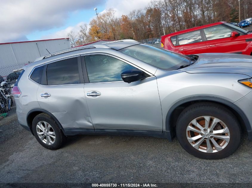 2015 Nissan Rogue Sv VIN: 5N1AT2MT2FC905984 Lot: 40855730