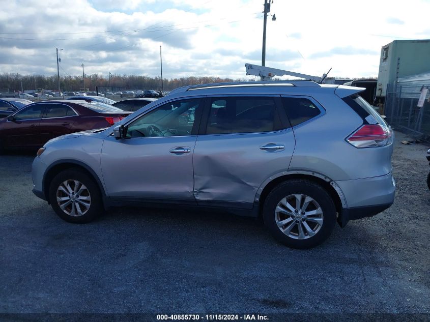 2015 Nissan Rogue Sv VIN: 5N1AT2MT2FC905984 Lot: 40855730