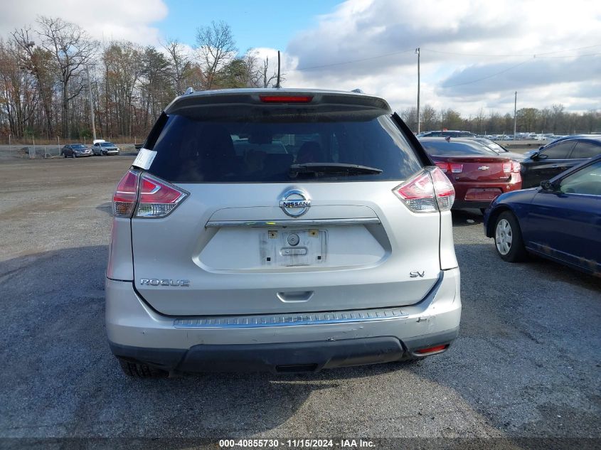 2015 Nissan Rogue Sv VIN: 5N1AT2MT2FC905984 Lot: 40855730