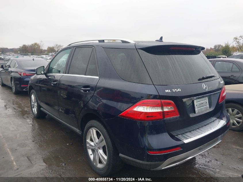 2014 Mercedes-Benz Ml 350 4Matic VIN: 4JGDA5HB6EA273569 Lot: 40855734